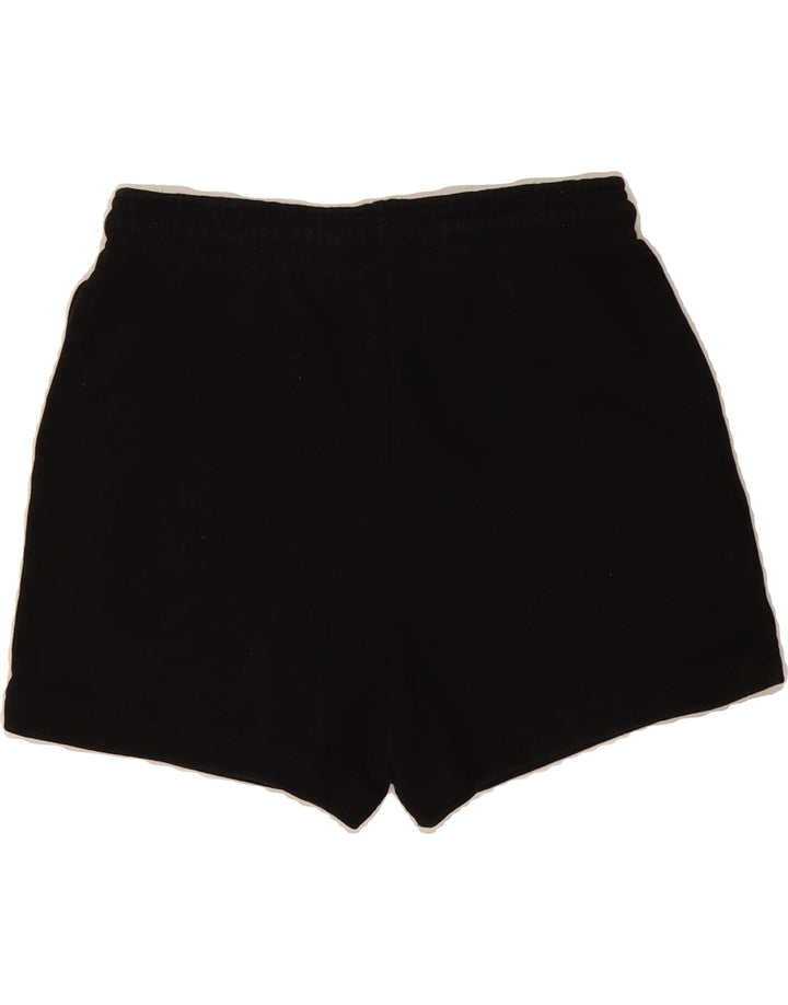 ELLESSE Womens Sport Shorts UK 14 Medium Black Cotton Vintage Ellesse and Second-Hand Ellesse from Messina Hembry 