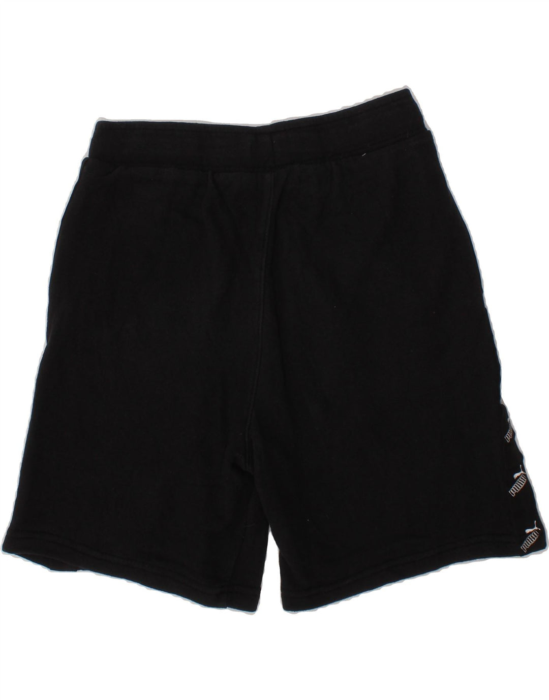 PUMA Boys Graphic Sport Shorts 10-11 Years Medium Black Vintage Puma and Second-Hand Puma from Messina Hembry 