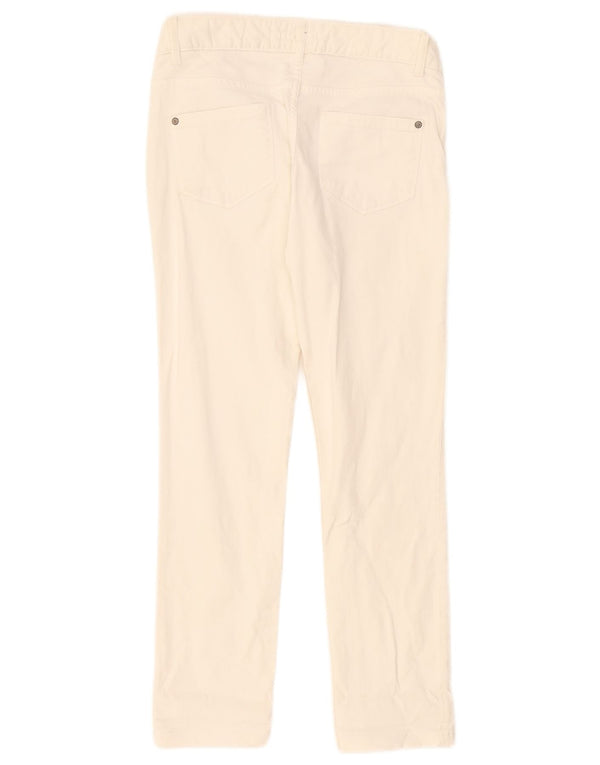 Massimo Dutti Damen Slim Jeans W28 L27 Weiß