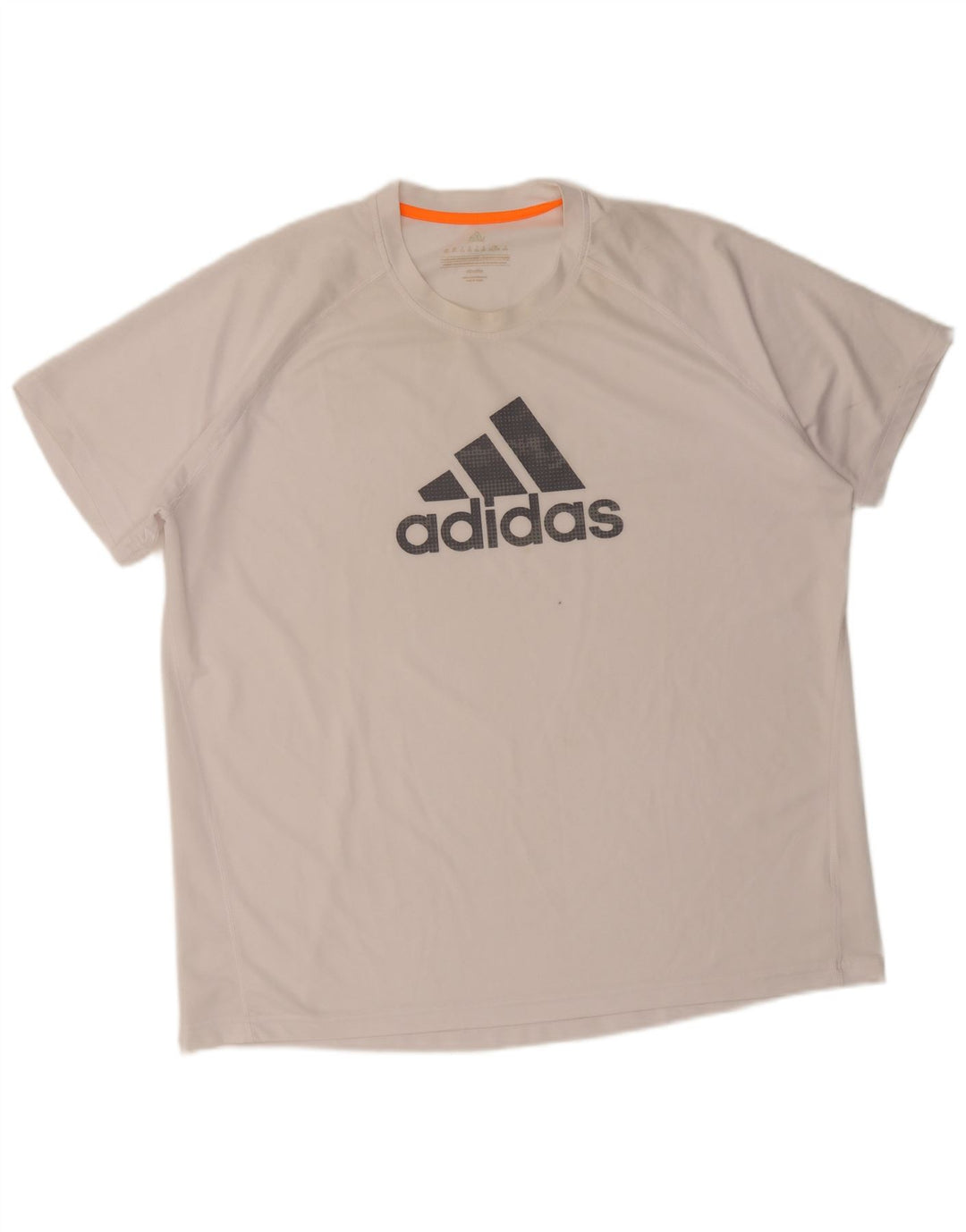 Adidas Mens Graphic T-Shirt Top 2XL White