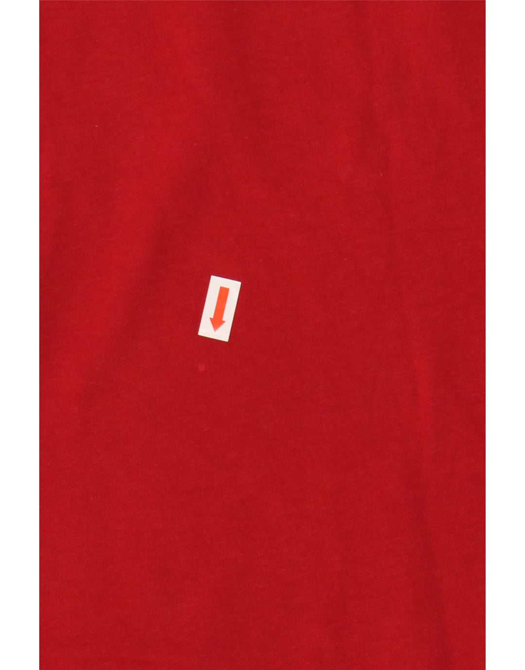 ADIDAS grafisk t-shirt til mænd, medium rød bomuld