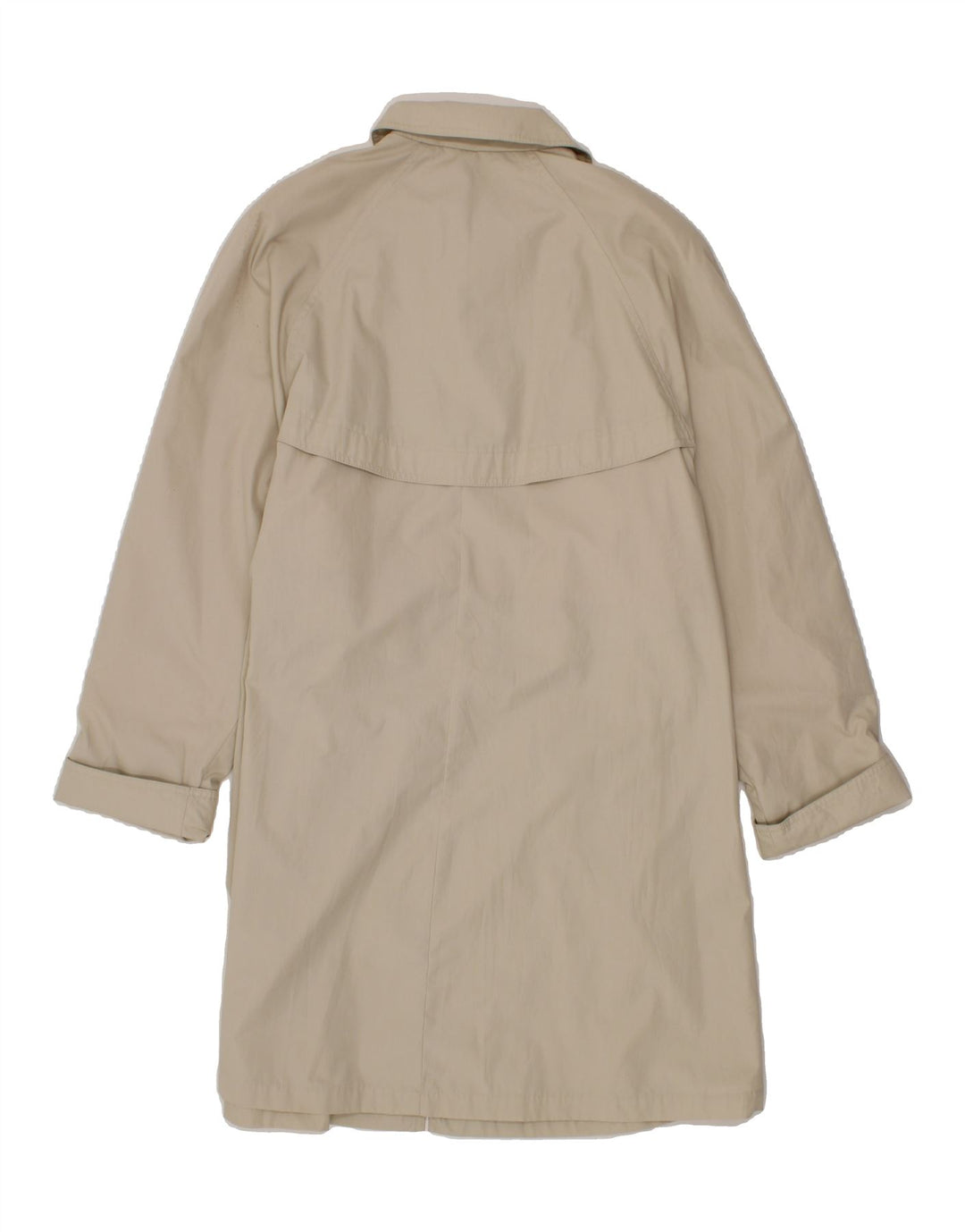 ALBA FORNARI Womens Overcoat IT 48 XL Beige Polyester Vintage Alba Fornari and Second-Hand Alba Fornari from Messina Hembry 
