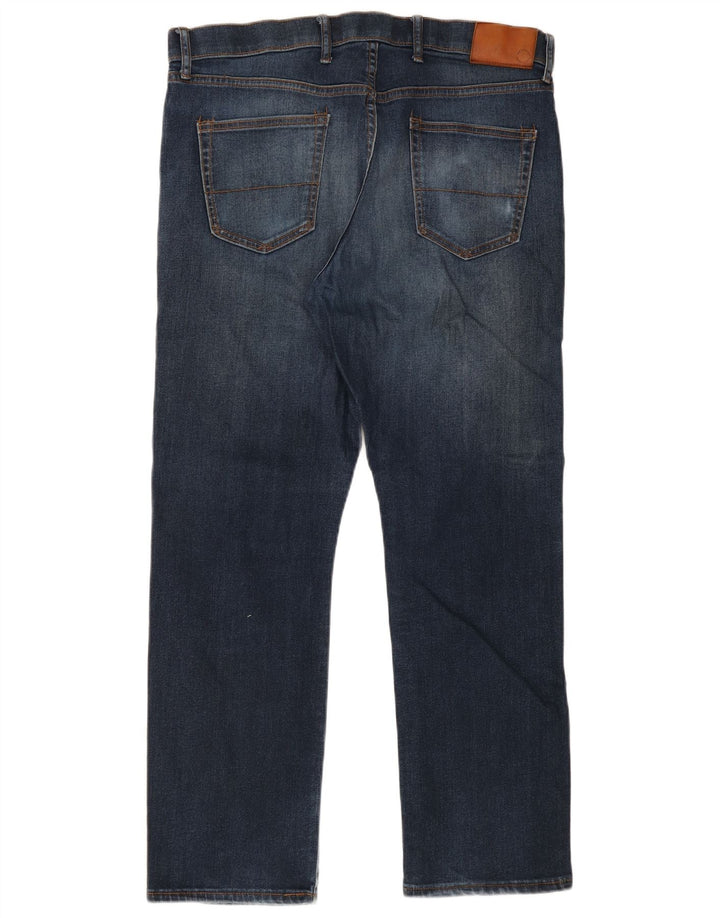 MARKS & SPENCER Mens Regular Fit Straight Jeans W38 L31 Blue Cotton