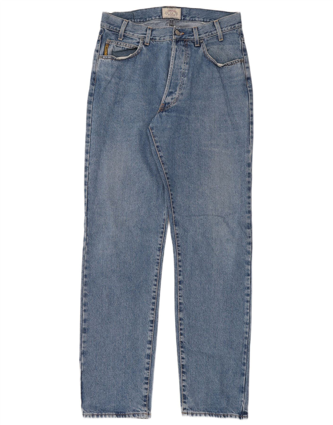 Armani Mens Straight Jeans W33 L34 Blue