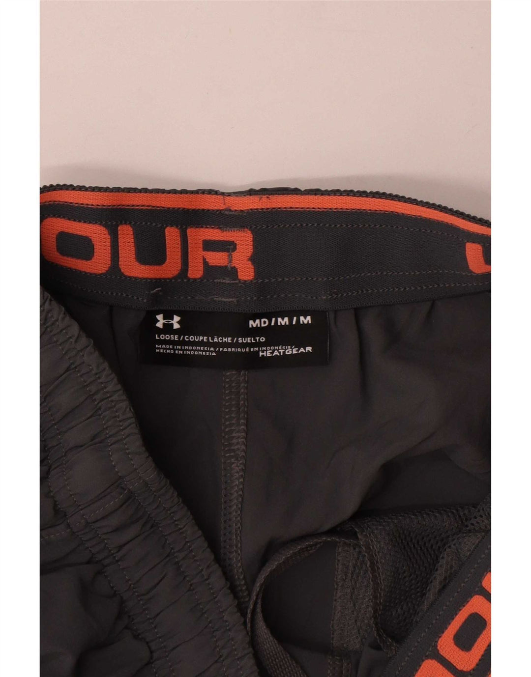 Pantaloncini sportivi Under Armour da uomo Heat Gear Graphic Grigio medio