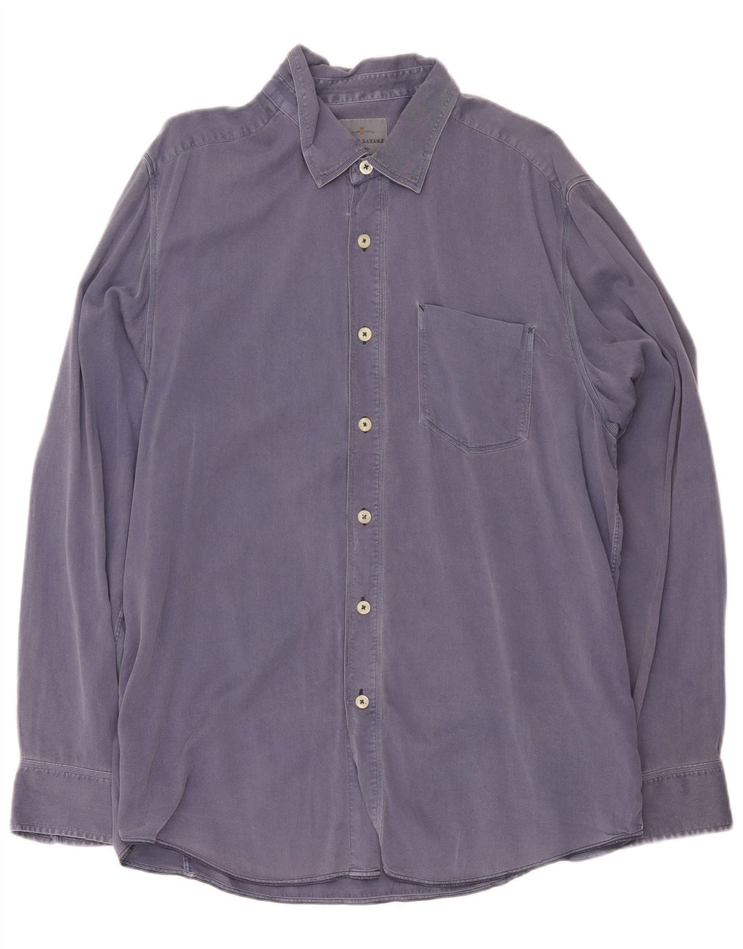 Tommy Bahama Chemise Homme Large Bleu Marine Coton