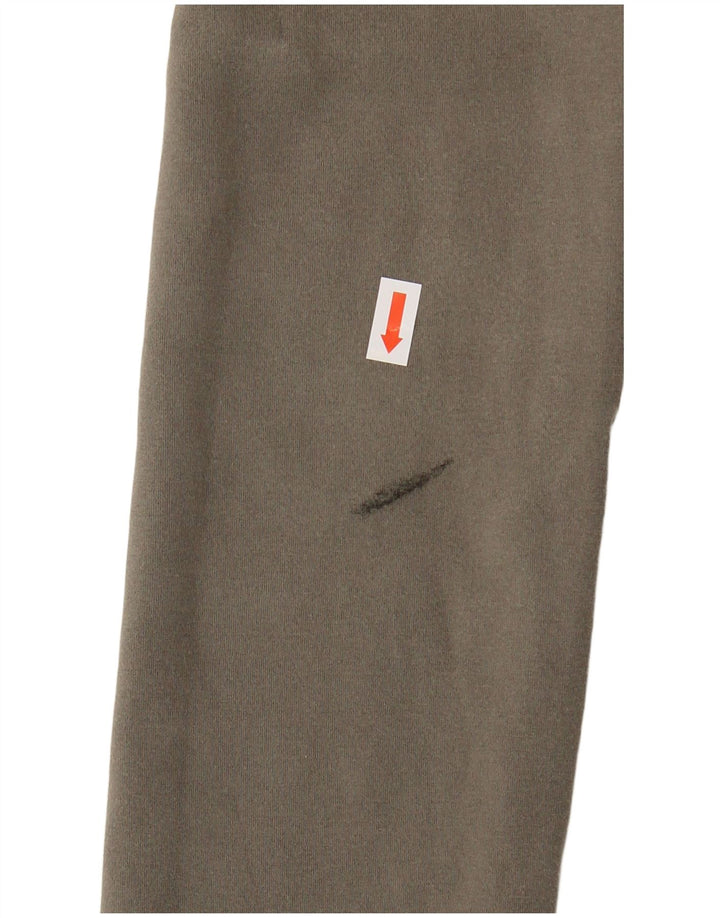 Zara Dame Leggings UK 4 XS Khaki