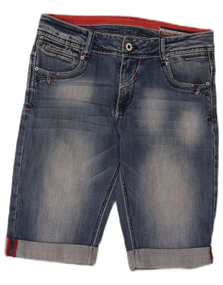 Damskie spodenki jeansowe Vintage IT 44 Medium W32 Niebieskie bawełniane