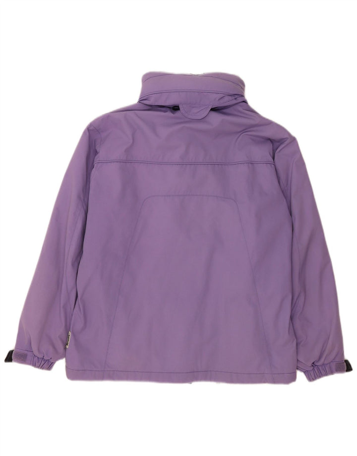 Schoffel Womens Hooded Ski Jacket UK 16 Large Purple Polyamide