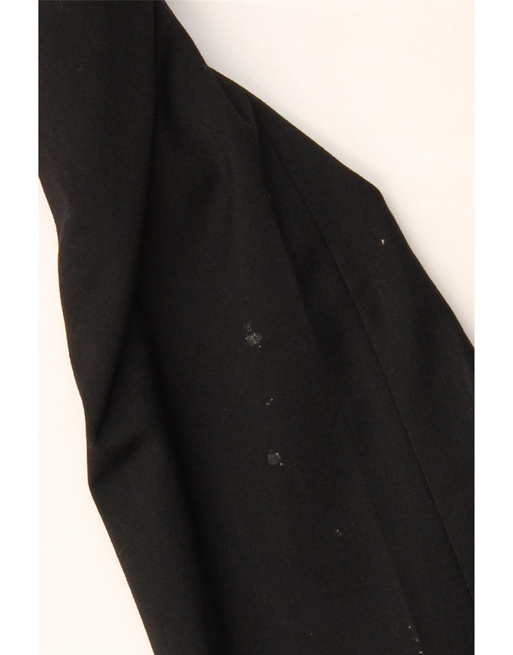 Dolce & Gabbana Mens Slim 2 Button Blazer Jacket IT 54 2XL Black Wool