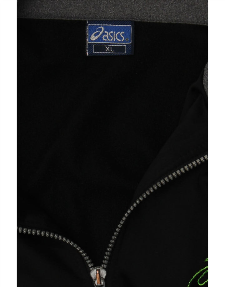 Giacca da ginnastica grafica da uomo Asics XL nera