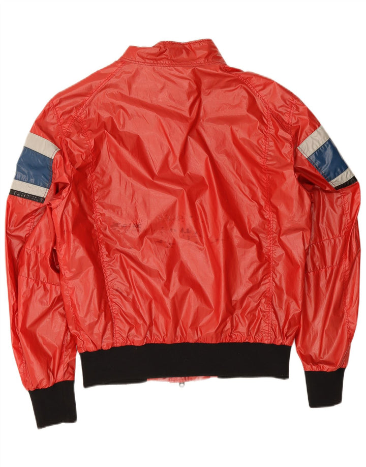 Refrigiwear Womens Rain Jacket UK 18 XL Red Colourblock