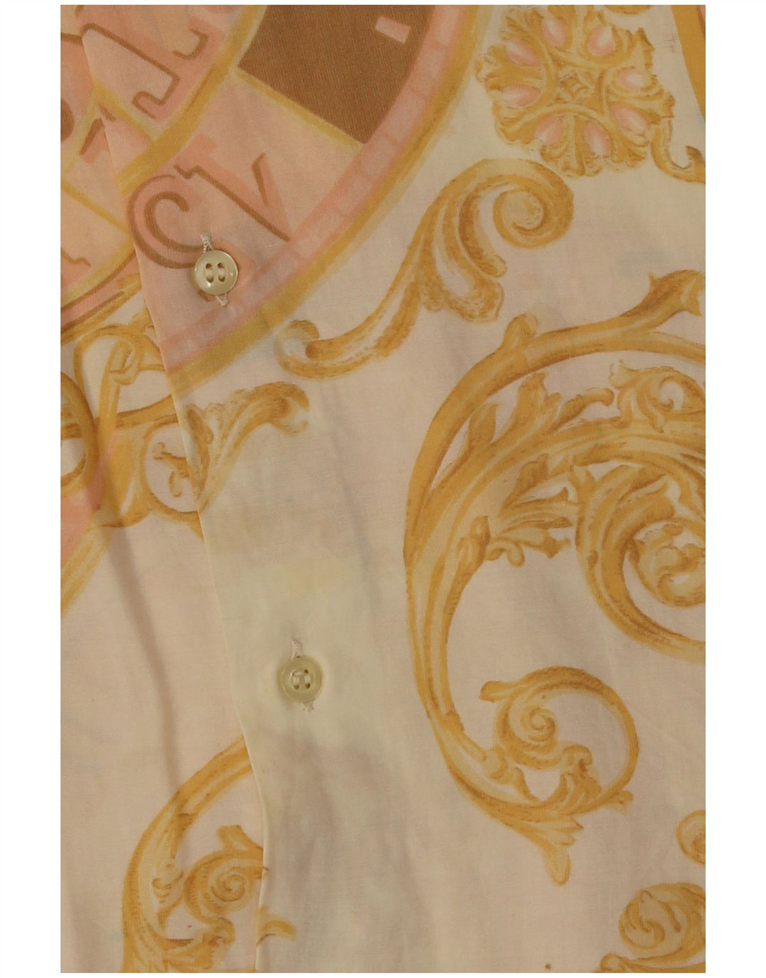 Imperial Herre grafisk kortærmet skjorte XL Beige
