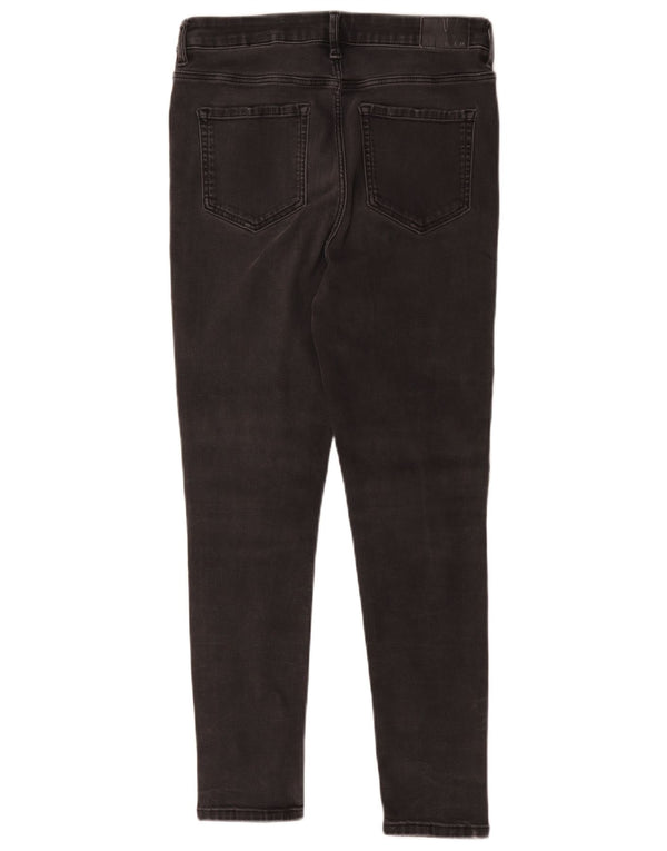 Marks & Spencer Womens The Carrie Skinny Jeans UK 12 Medium W30 L25 Grey