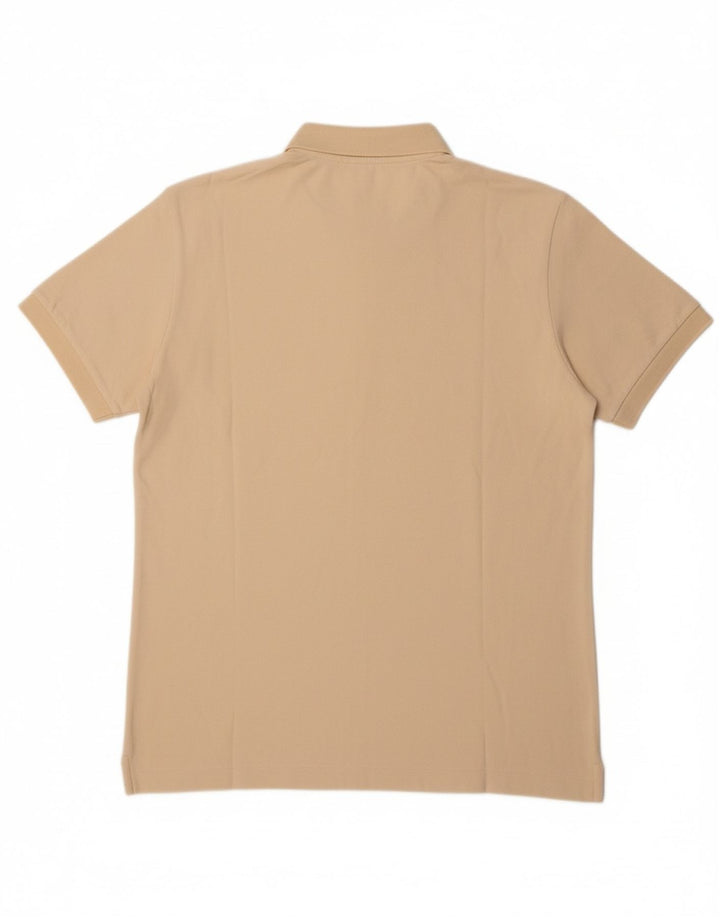 FILA Mens Polo Shirt IT 52 Large Beige Cotton Vintage Fila and Second-Hand Fila from Messina Hembry 