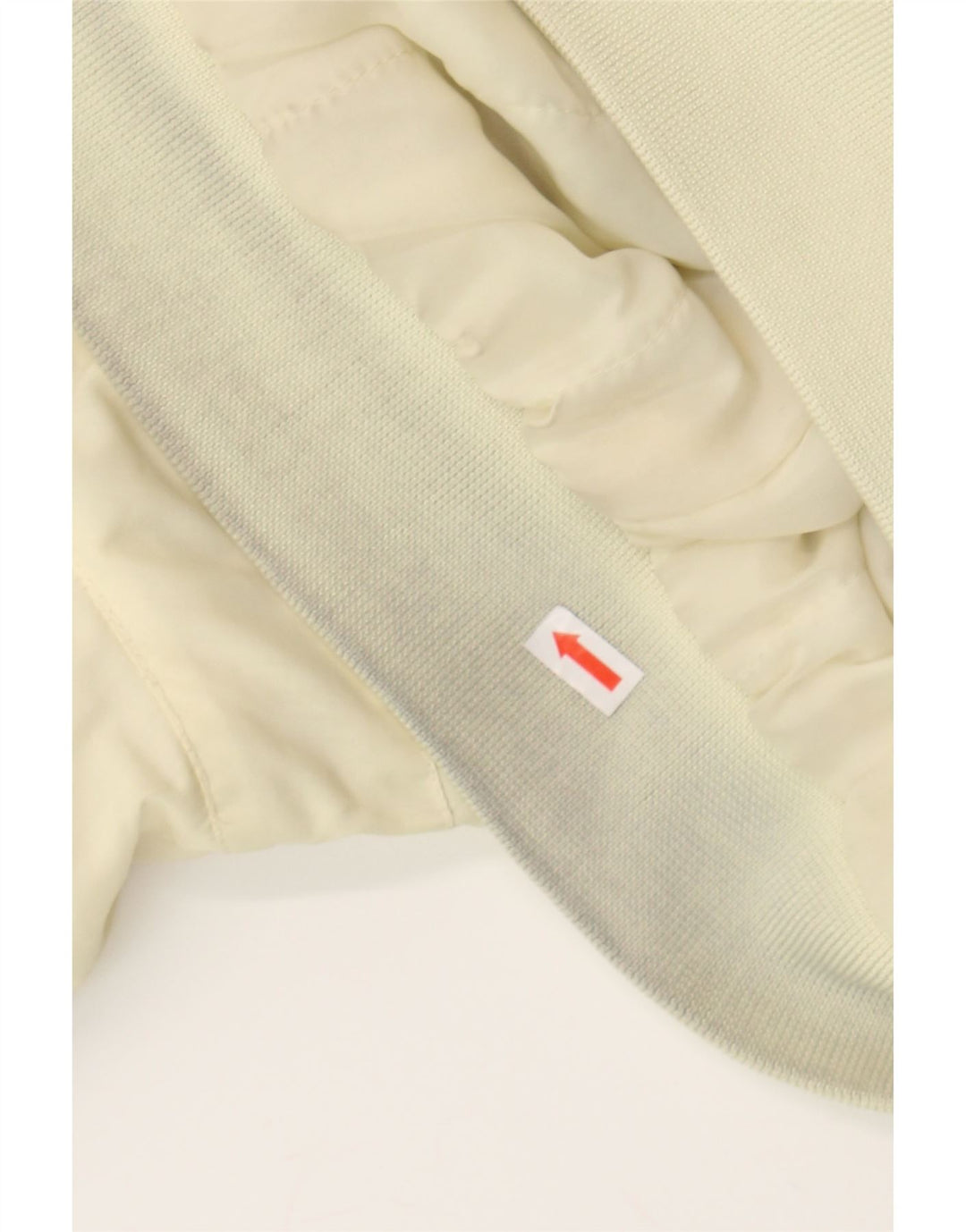 C & A Mens Bomber Jacket UK 44 XL Off White Polyester Vintage C & A and Second-Hand C & A from Messina Hembry 
