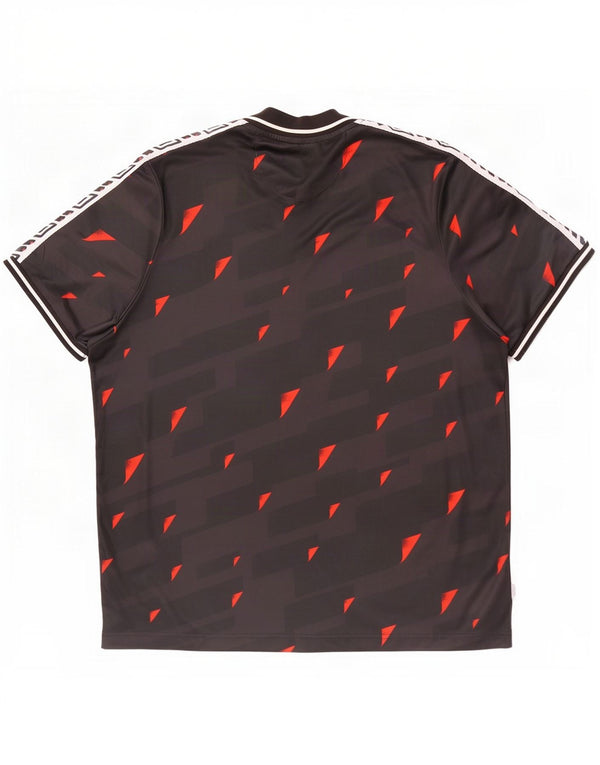 Umbro gornji dio majice s grafičkim motivima 2XL crni geometrijski poliester