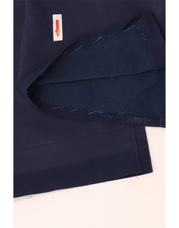 Under Armour Mens Straight Chino Trousers W30 L32 Navy Blue Polyester