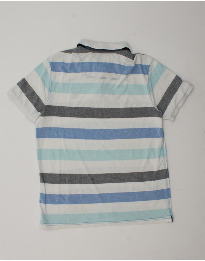 TIMBERLAND Mens Earthkeepers Polo Shirt Large Multicoloured Striped