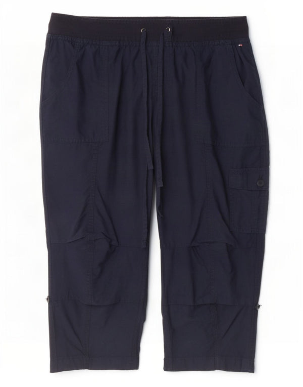 Tommy Hilfiger Женские прямые капри, маленькие W30 L20, темно-синие