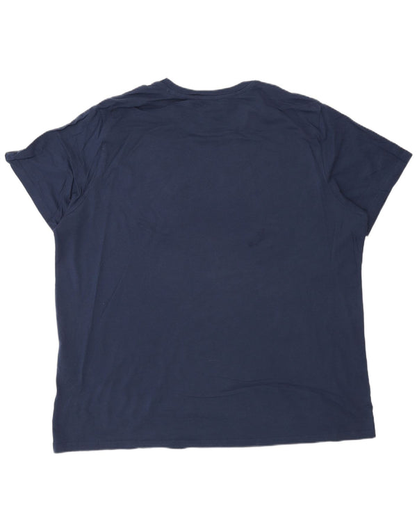T-shirt grafica da uomo Levi's Top 2XL in cotone blu navy