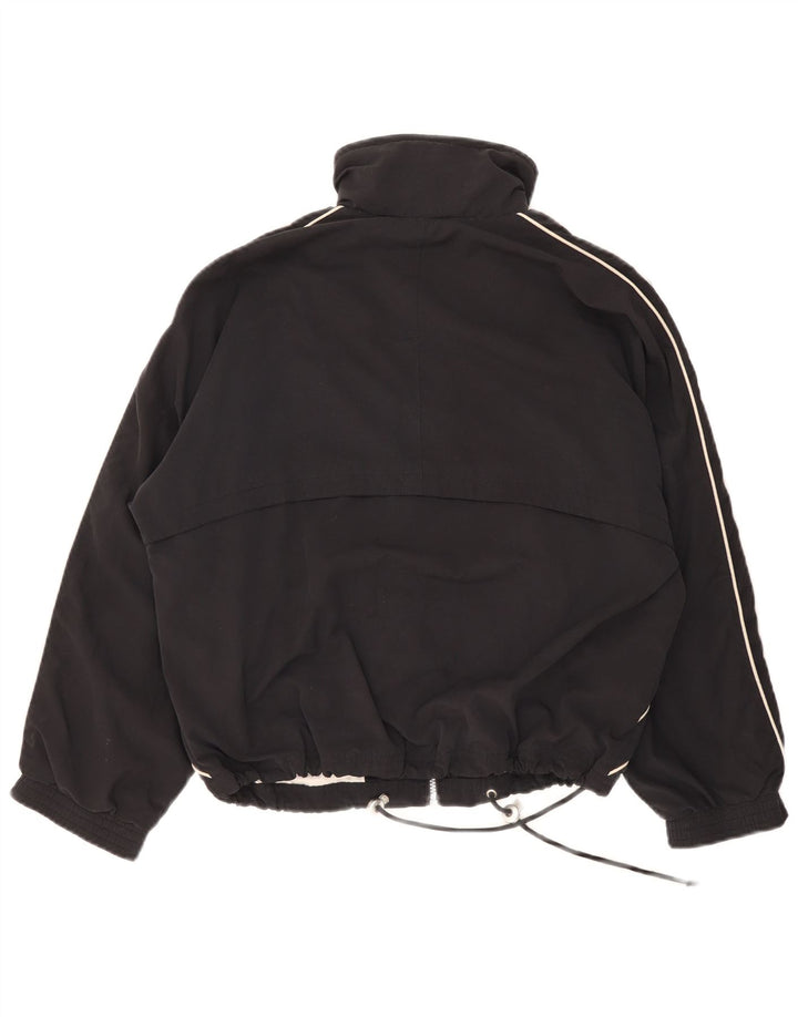 Lotto Mens Loose Fit Tracksuit Top Jacket XS Black Polyester