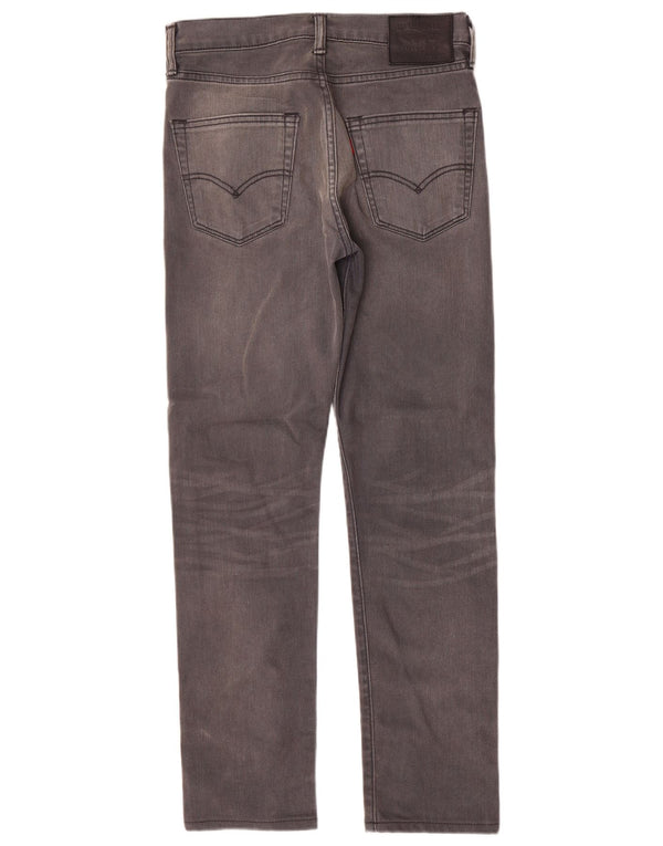 Levi's Mens 522 Tapered Slim Jeans W28 L29 Γκρι βαμβακερό