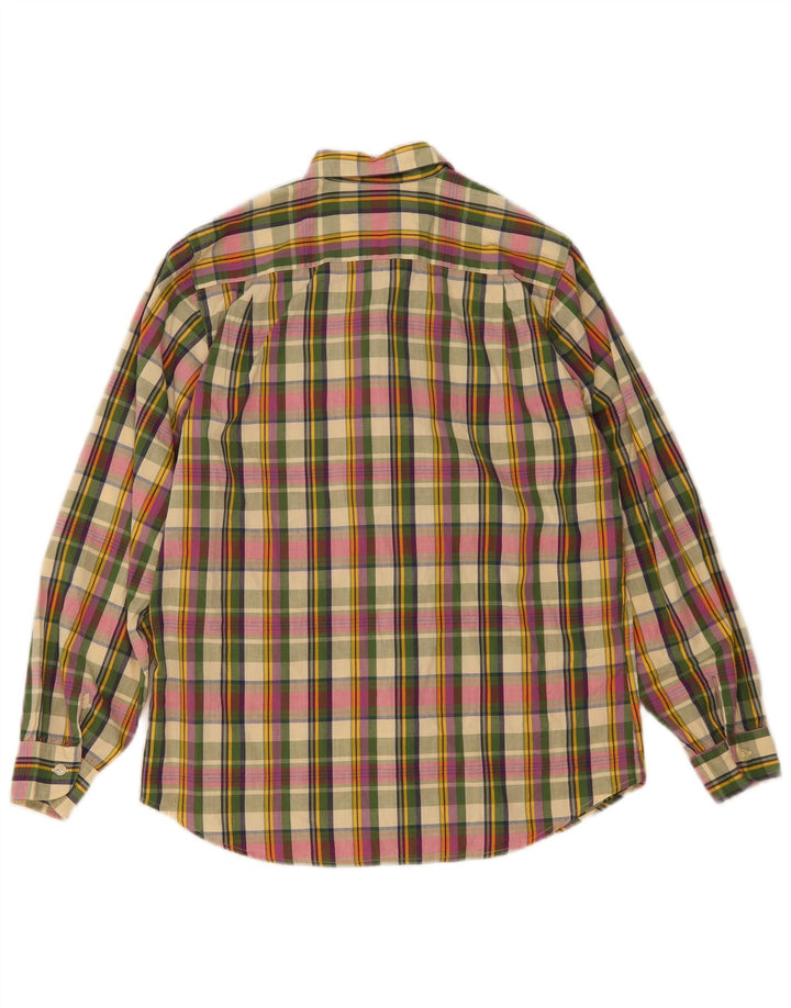 Camicia da donna oversize con volant sul davanti Balloon IT 36 XS a quadri multicolore