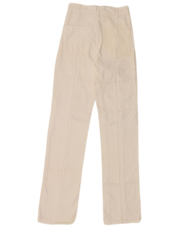 Zara Womens Straight Jeans EU 32 2XS W22 L31 White