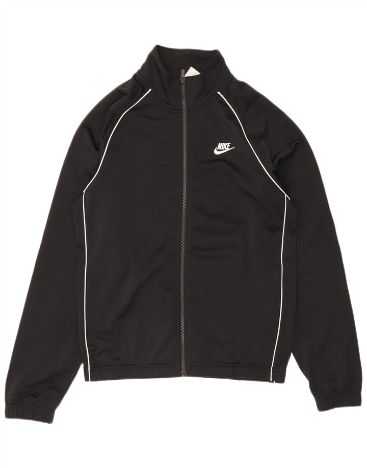 Giacca da ginnastica da uomo Nike Small nera in poliestere