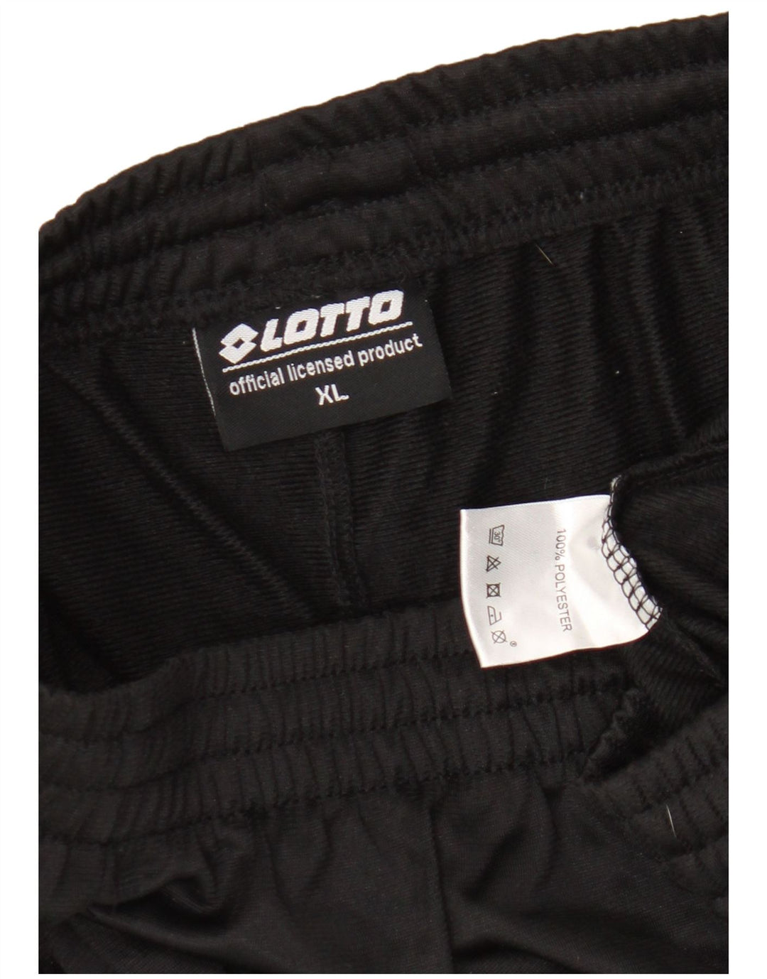Pantaloni da tuta da uomo Lotto Joggers XL Poliestere nero