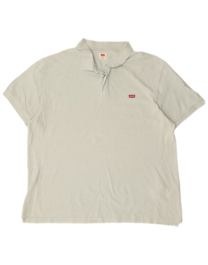 Levi's Mens Polo Shirt 2XL Green Cotton