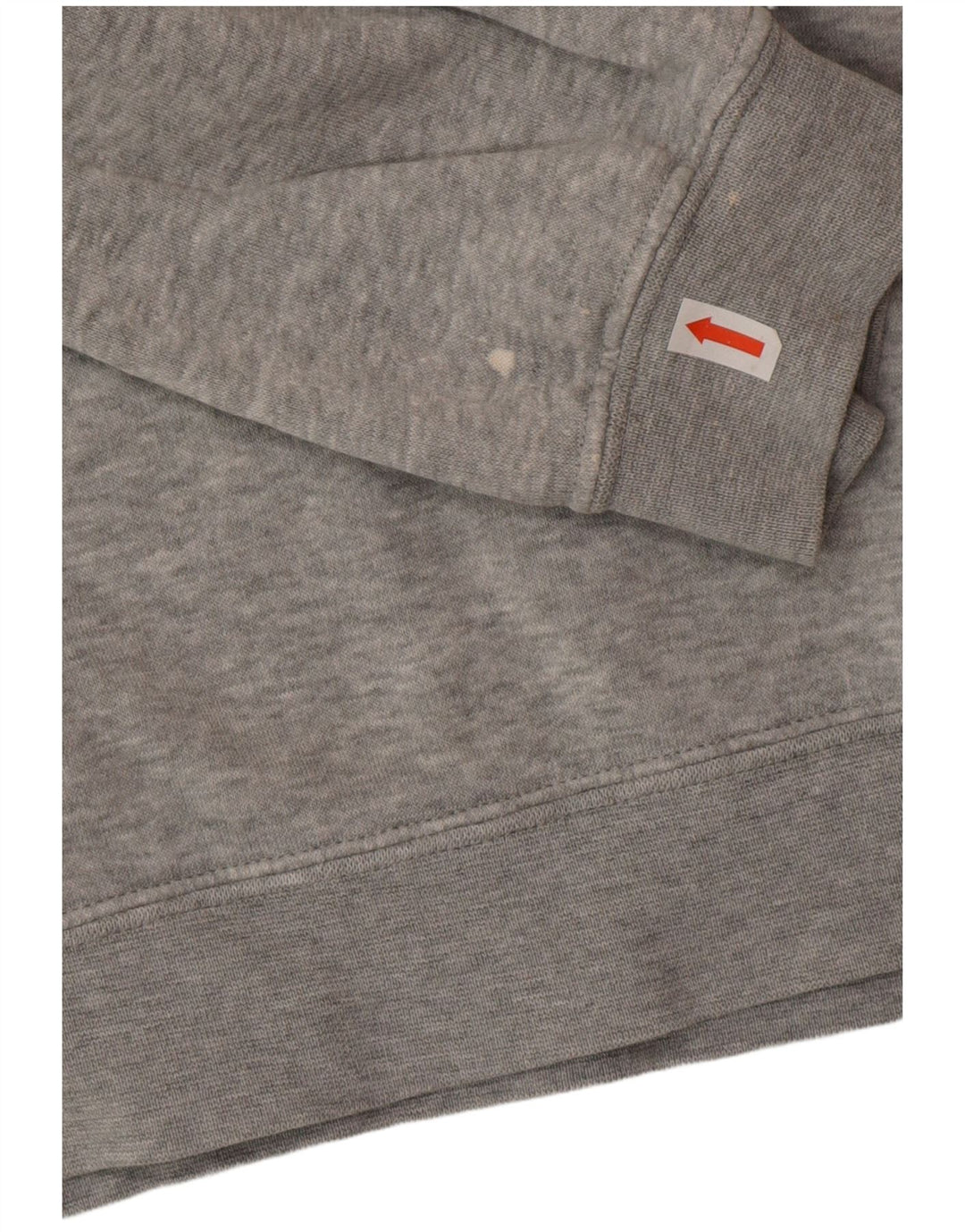 Nike Herren Kapuzenpullover aus mittelgrauer Baumwolle