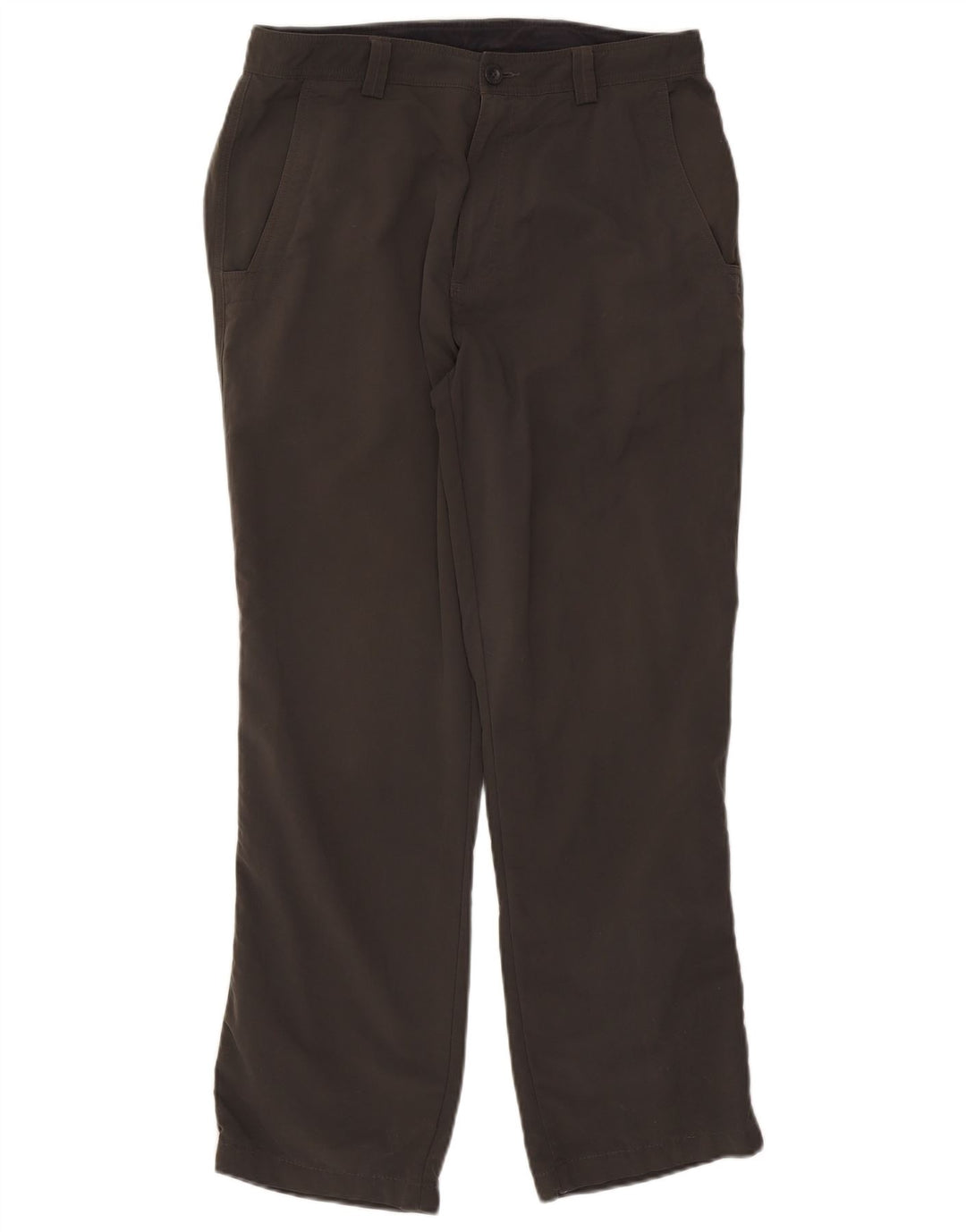 Rohan Mens Straight Chino Trousers W34 L29 Khaki Polyester