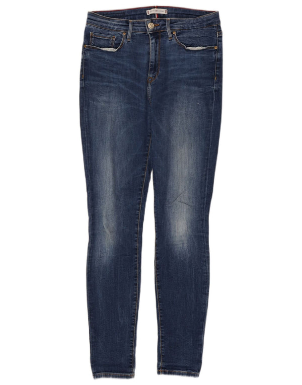 Tommy Hilfiger Womens Como Skinny Jeans W27 L28 Blue Cotton