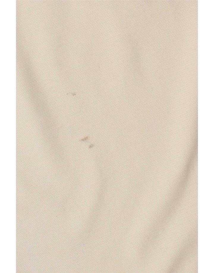 Polo da uomo Fred Perry grande in cotone bianco