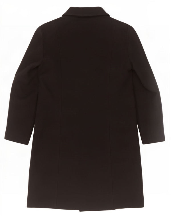 Max & Co. Abrigo cruzado para mujer UK 44 Grande Negro