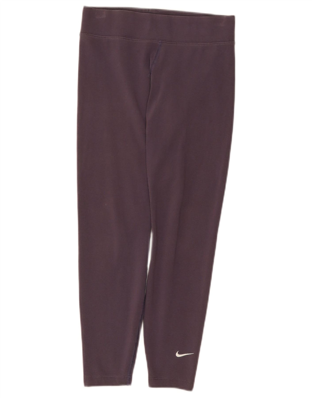 Nike Womens Leggings UK 10 Small Purple Cotton