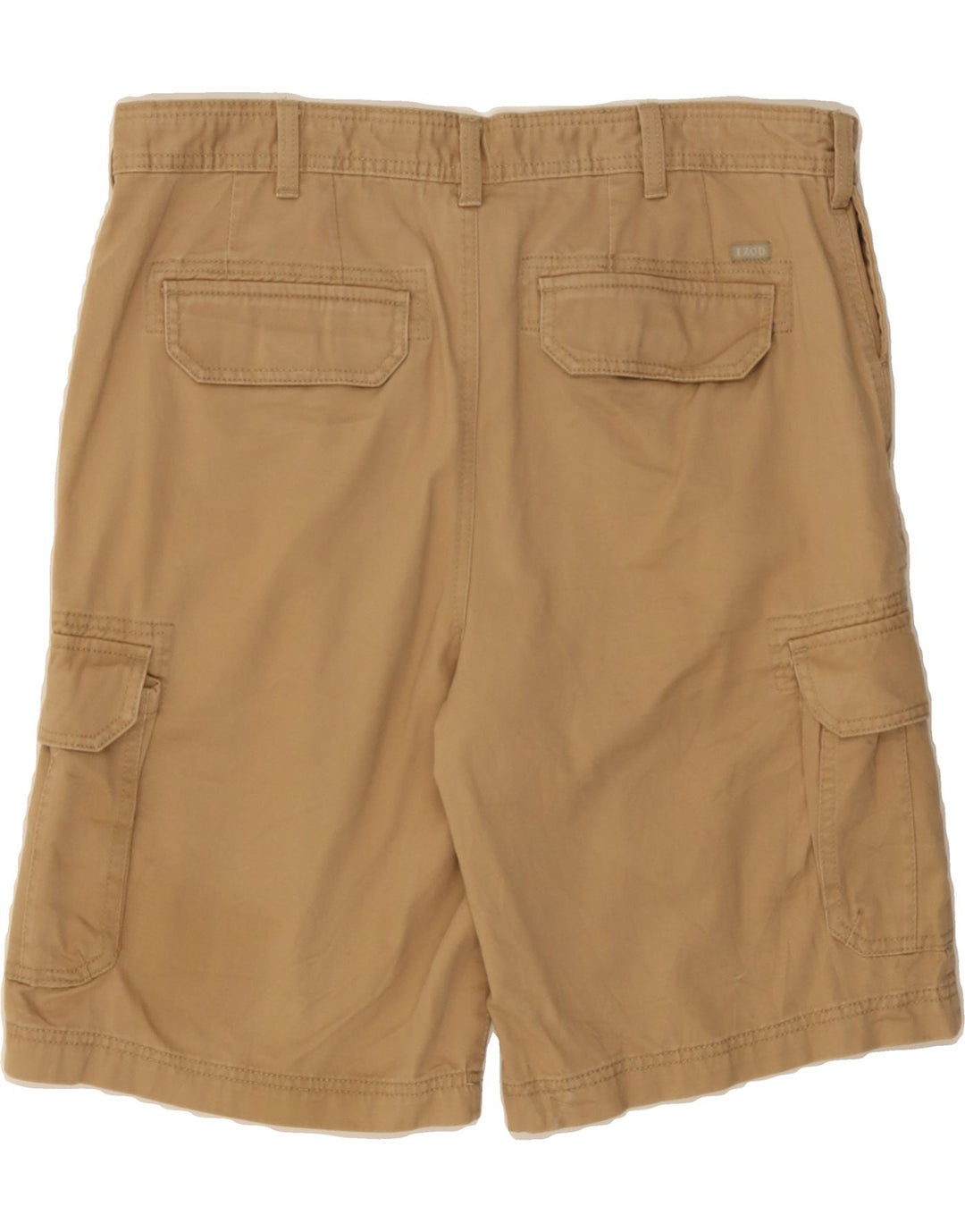 IZOD Mens Cargo Shorts W36 Large Beige Cotton Vintage Izod and Second-Hand Izod from Messina Hembry 