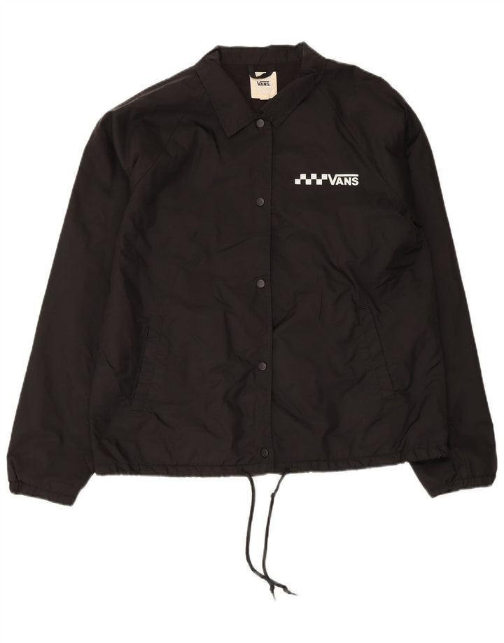 Vans Chaqueta impermeable para mujer UK 46 Large Nylon negro