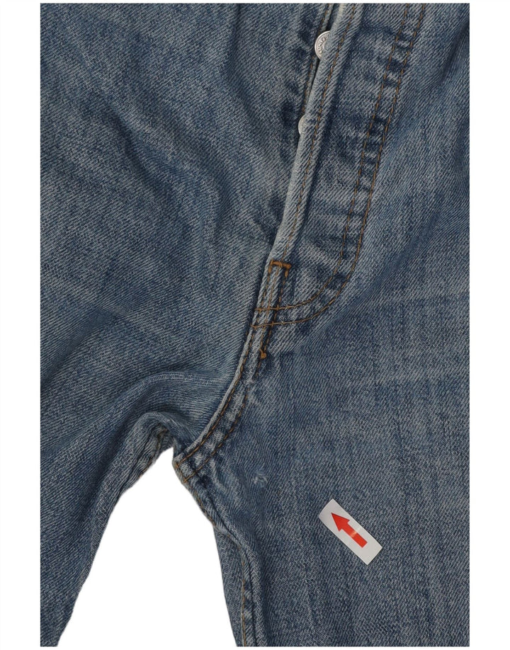 Levi's Mens 501 Straight Jeans W38 L30 Blue Cotton