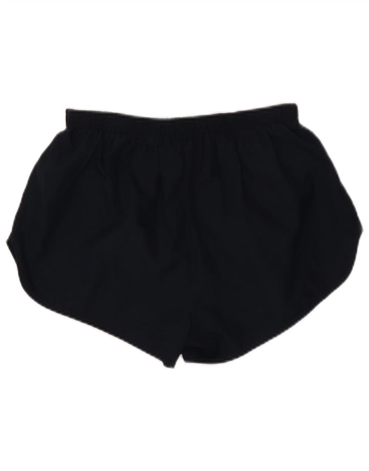 NIKE Damen Sportshorts UK 8 Small Marineblau Polyester