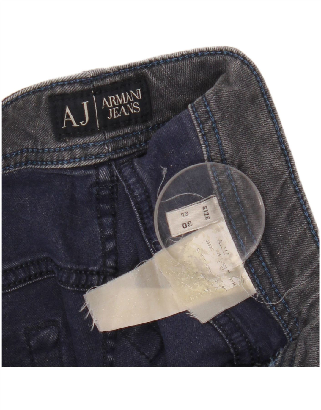 Dżinsy damskie ARMANI W30 L29 szare