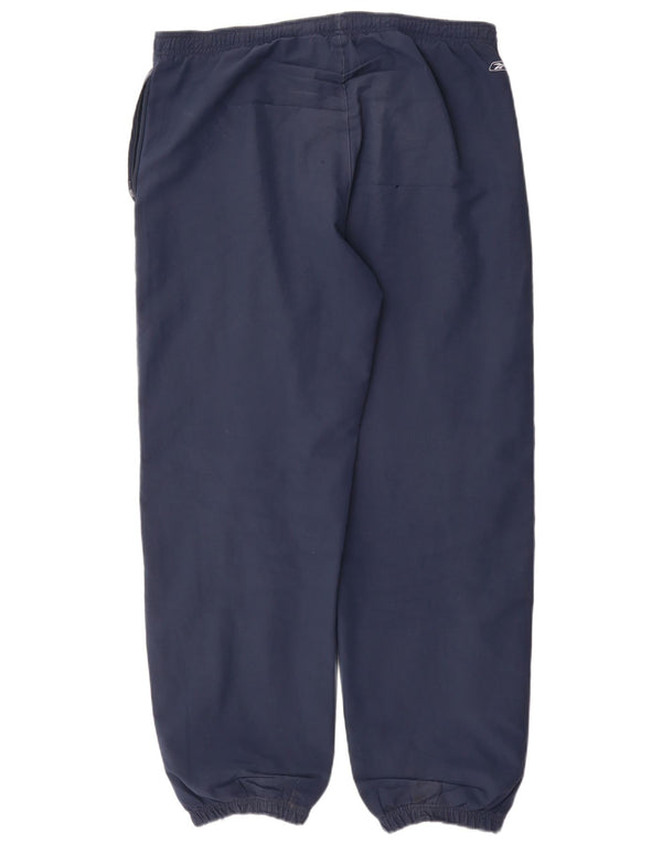 Reebok Herre træningsdragt Bukser Joggers Large Navy Blue