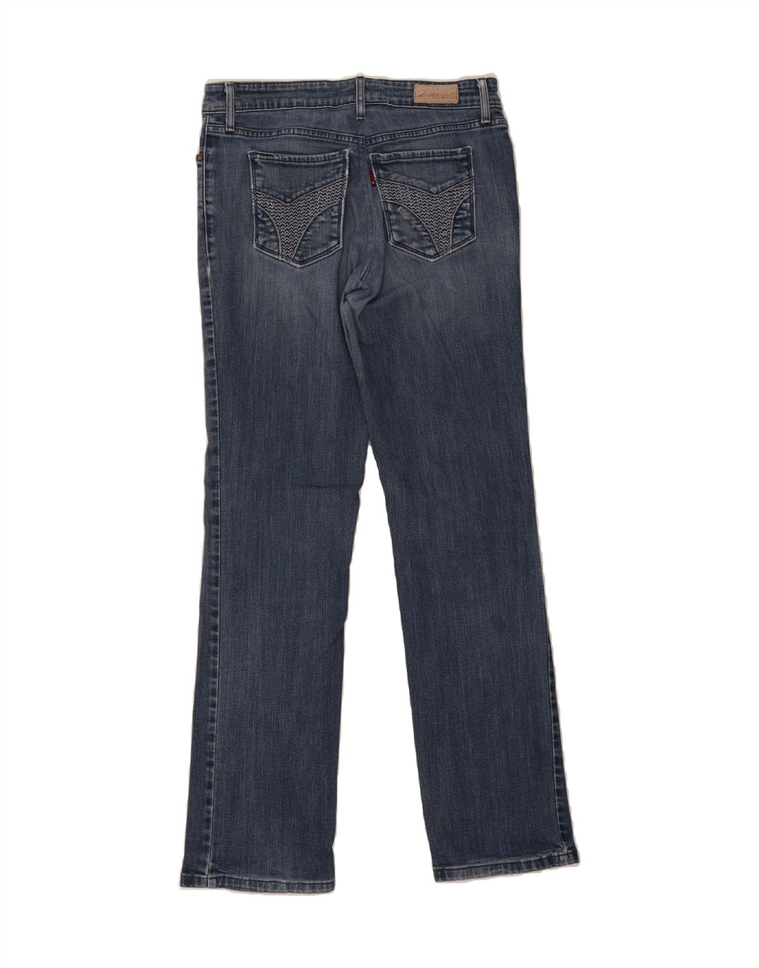 LEVI'S Womens Straight Jeans US 10 Large W32 L31 Blue Cotton Vintage Levi's and Second-Hand Levi's from Messina Hembry 
