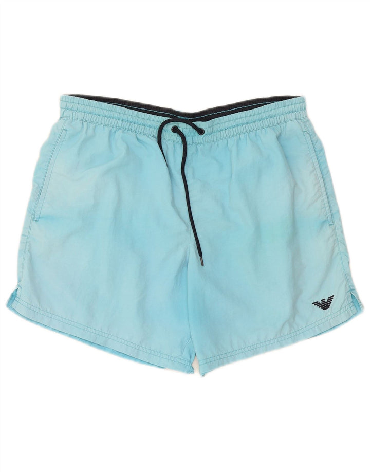 Emporio Armani Mens Swimming Shorts Medium Blue