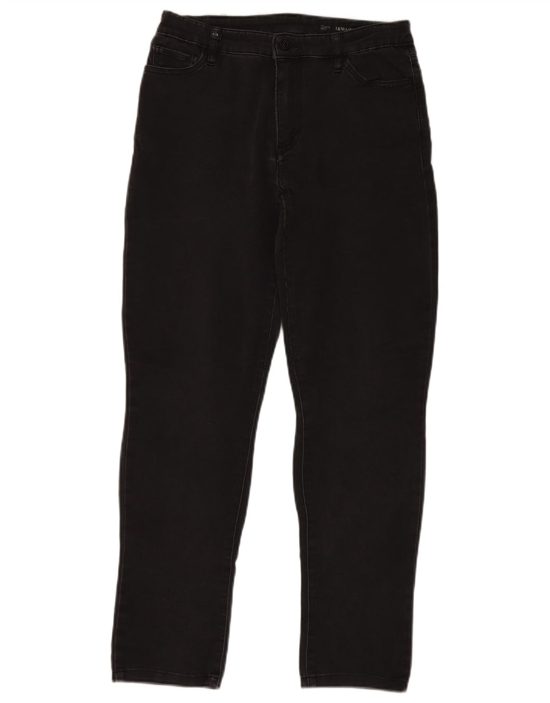Armani Exchange Womens J45 Slim Jeans W30 L28 Black Cotton