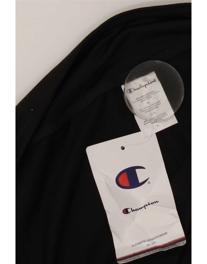 Champion Womens Tracksuit Trousers UK 18 XL Black Polyester