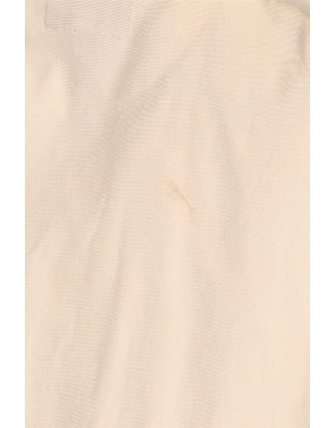 Armani Jeans Mens Shirt Large Off White Cotton