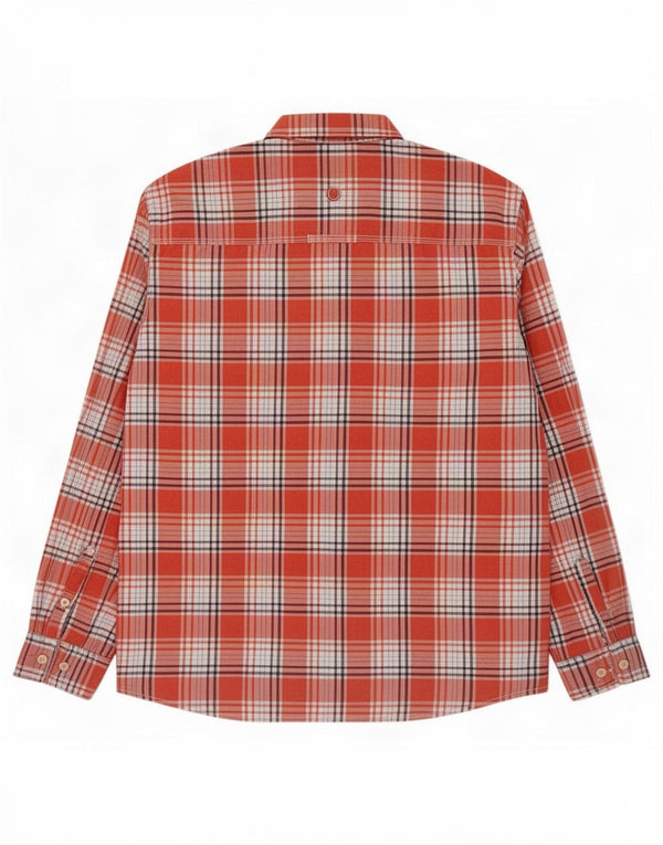 Fat Face Ανδρικό πουκάμισο Classic Fit XL Red Check Cotton
